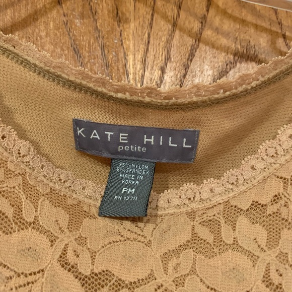 Kate Hill - Lacy tan shell - Picture 2 of 4